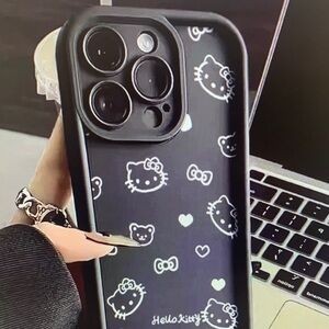 Hello Kitty Black and White Phone Case